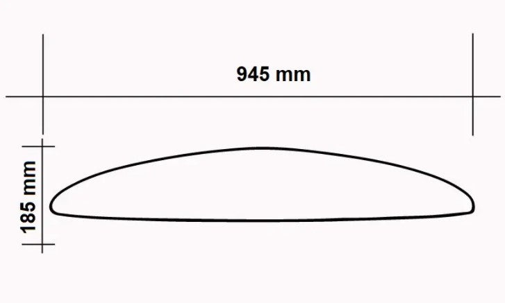 SabFoil Hydrofoil Front Wing 945 sale dealer California – AlwaysKiting