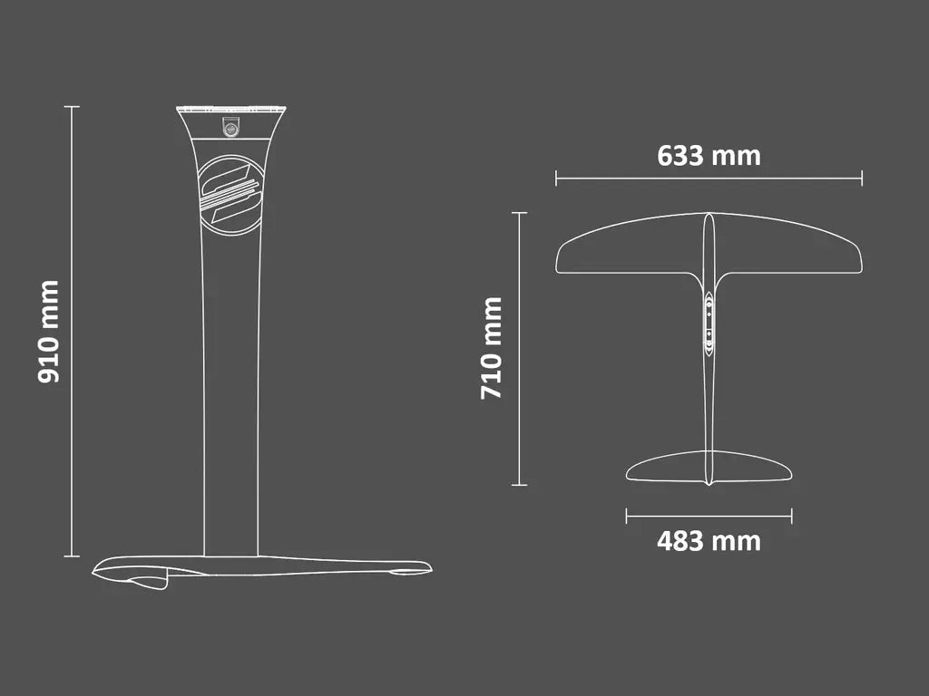 その他 radiant Vega foil Sabfoil Kraken 73 | Hydrofoil Mast | Sabfoil